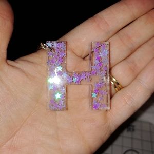 Handmade keychain ( custom letters available)